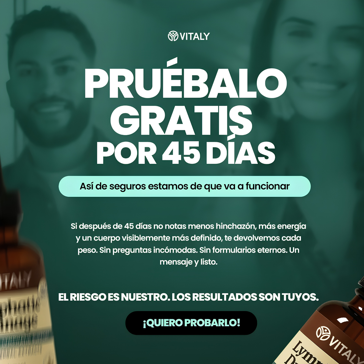 Gotas VITALY® | Apoyo linfático para la hinchazón